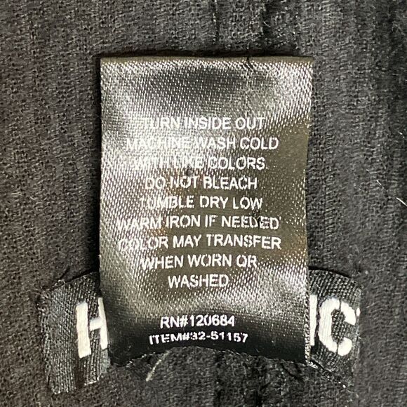 Hot Topic Corduroy Overall Dress Women's 2X Black Alt Grunge Goth Pockets - Picture 3 of 6